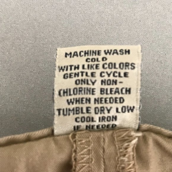 Bamboo Traders Women's Size 6 Tan Bermuda Shorts with Roll Tab - Picture 10 of 12